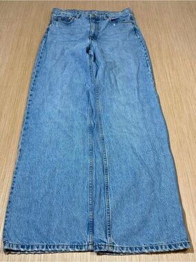 Dr Denim Women’s Wide Leg Blue Denim Jeans